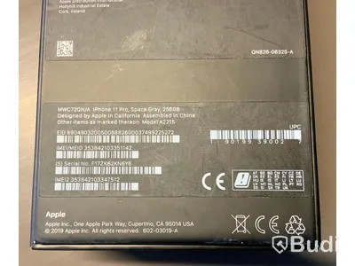 iPhone 11 Pro, Space Gray, 256GB.